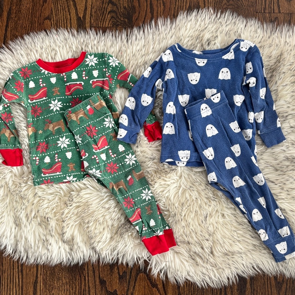 18-24M Carters & Old Navy 2 Pajama Set